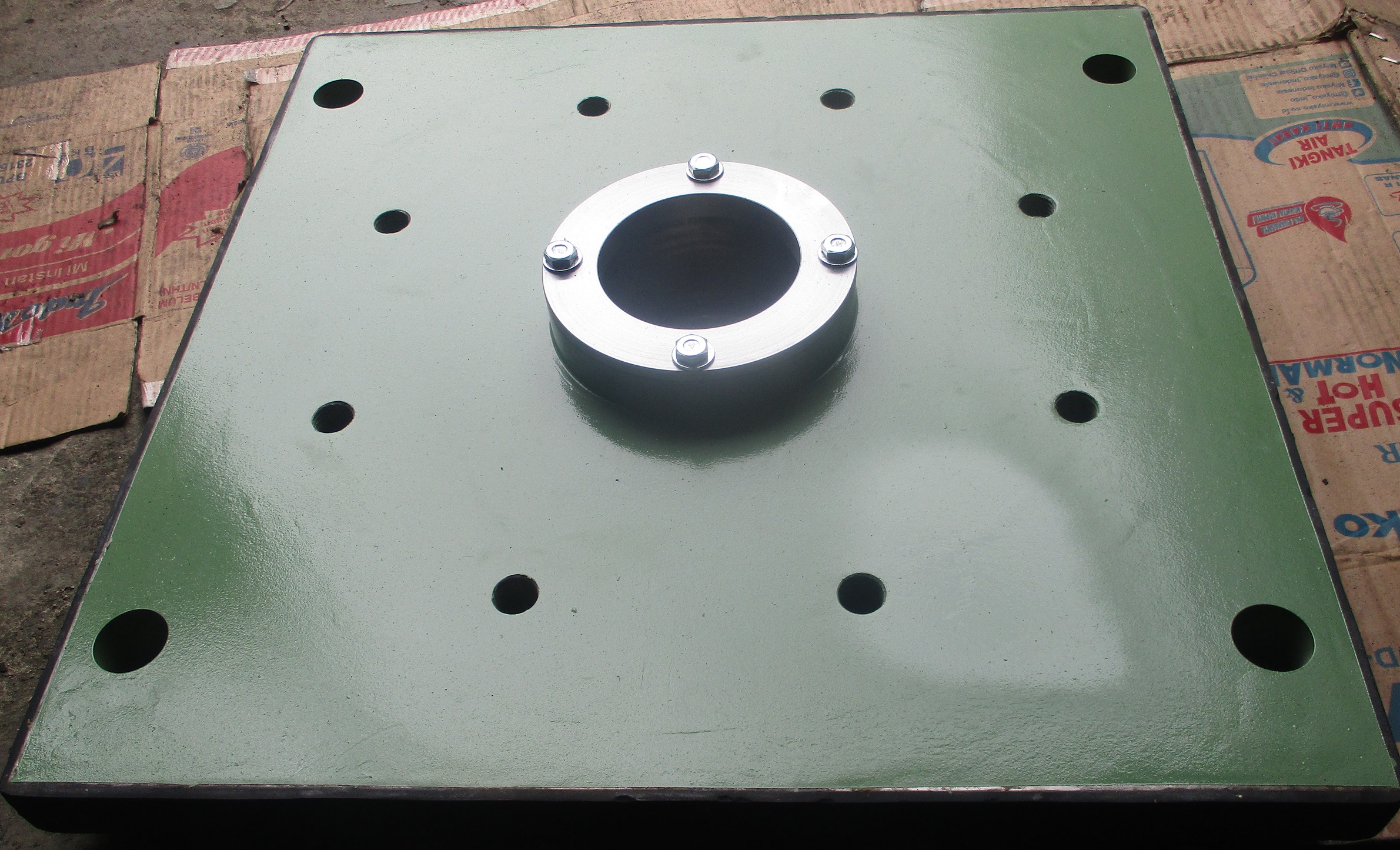 Base Plate + Hard Lining Rubber - PT Gapura Kencana